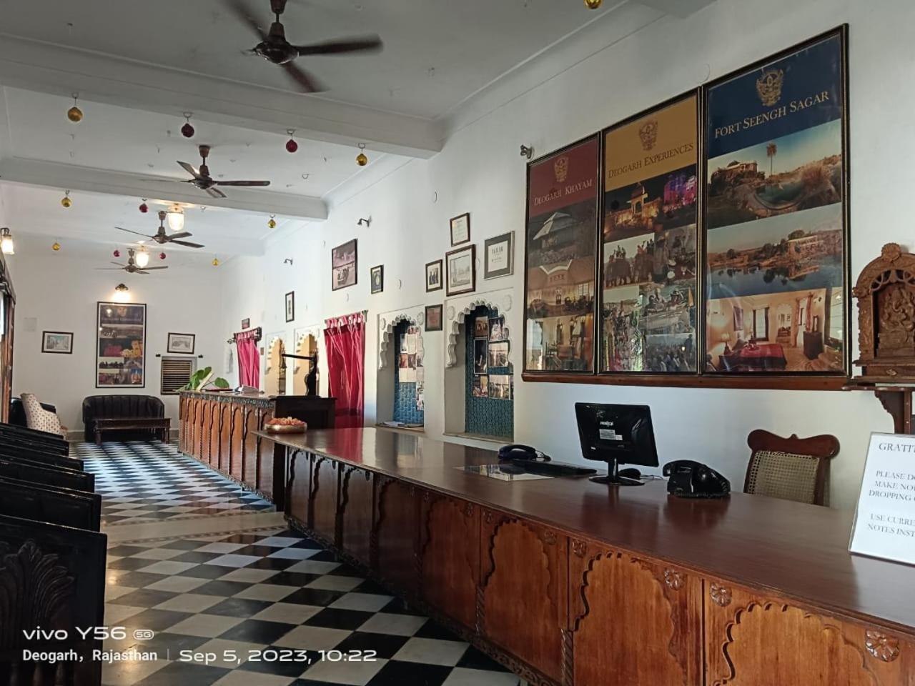 Deogarh Mahal Hotel Devgarh  ภายนอก รูปภาพ